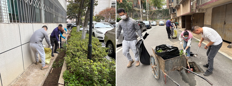 清堵疏淤除隱患  服務民生踐初心 ——中新物業黨支部清淤實踐活動